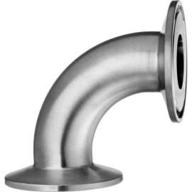 304 Stainless Steel 90 Degree Elbows for Quick Clamp Fittings - for 2-1/2" Tube OD