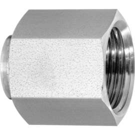 316 SS 37 Degree Flared Fitting - Caps for 1/4" OD Tubing
