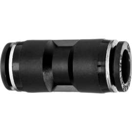 Push to Connect Tube Fitting - Nylon Plastic - Straight Connector - 1/2" Tube OD