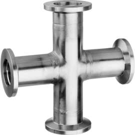 Vacuum Tube Fitting-Cross Connector 2" Tube OD