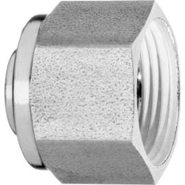 316 SS Double-Ferrule Instrumentation Fitting -Caps for 1/2" Fittings