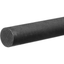 Extruded Graphite Rod - 3/4" Dia x 12"L