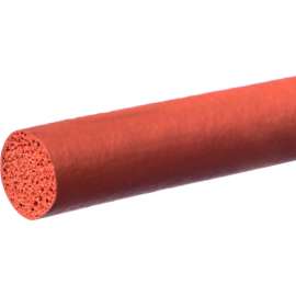 Silicone Foam Cord - 3/8" Dia x 100'L