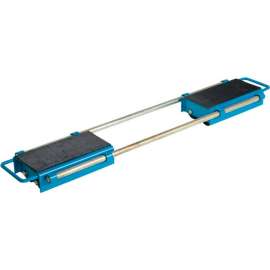 Machinery Skates ASKT-12 - Adjustable - 12 Rollers - Nylon