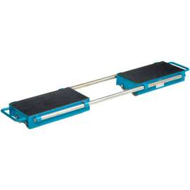 Machinery Skates ASKT-24 - Adjustable - 16 Rollers - Steel