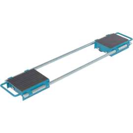 Machinery Skates ASKT-6 - Adjustable - 8 Rollers - Nylon