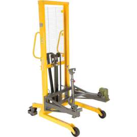 Portable Drum Lifter-Positioner DRUM-LRT-ESJ 53" Lift-Rotate Jaw Cradle