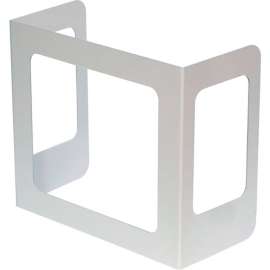 Personal Student Desk Shield Guard, Three Sided Window - 20"W x 10"D x 17-1/2"H