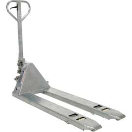 Galvanized Steel Pallet Truck PM5-2048-S-G - 5500 Lb. Capacity 20 x 48