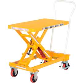 Self-Elevating Lift Cart SCSC-400-2032 - 20"W x 32"L Platform