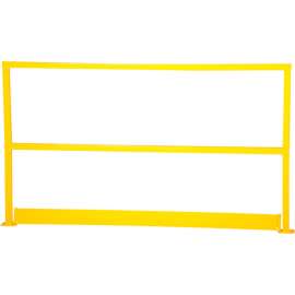 Square Steel Guard Rail With Toeboard 41-5/8"H X 50-1/2"L