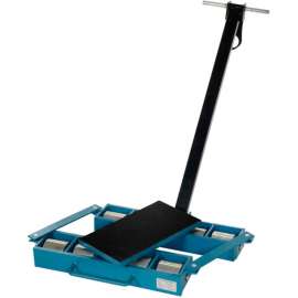 Machinery Skates SSKT-12 - Steerable - 8 Rollers - Steel