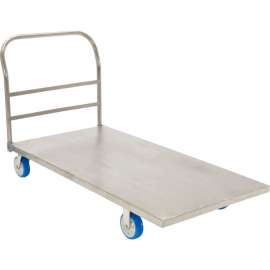 Stainless Steel Deck Platform Truck SSPT-3060 - 60 x 30 2000 Lb. Capacity