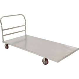 Stainless Steel Deck Platform Truck SSPT-3672 - 72 x 36 2000 Lb. Capacity