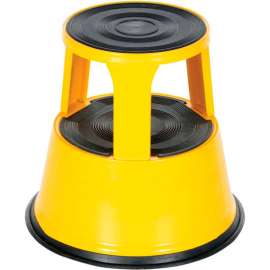 Rolling Step Stool - Yellow - STEP-17-Y