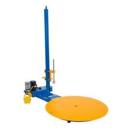 Powered Stretch Wrap Machine For 10"-20"W Roll, 4000 Lb. Capacity