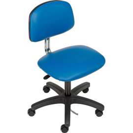 Interion ESD Chair - Vinyl - Royal Blue