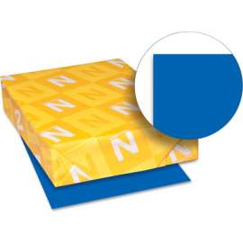 Neenah Paper Astrobrights Colored Paper 21906, 8-1/2" x 11", Blast-Off Blue;, 500 Sheets/Ream