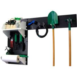 Wall Control Pegboard Garden Tool Board Organizer, Black/White, 48" X 32" X 9"