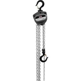 JET L100 Series Manual Chain Hoist With Overload Protection, 1/4 Ton, 15' Lift