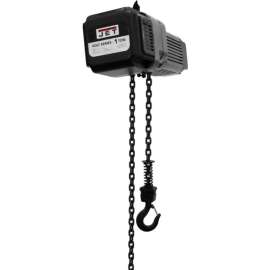 JET VOLT 1 Ton, Electric Chain Hoist, 10' Lift, 0 to 39 FPM, 460V