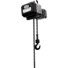 JET VOLT 2 Ton, Electric Chain Hoist, 10' Lift, 0 to 24 FPM, 230V