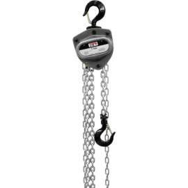 JET L100 Series Manual Chain Hoist w/Overload Protection 1 Ton,15 Ft Lift