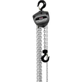 JET L100 Series Manual Chain Hoist w/Overload Protection 2 Ton,15 Ft Lift