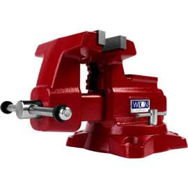 Wilton Utility HD Bench Vise 6-1/2" Jaw Width, 6-1/4" Jaw Opening, 360° Swivel Base
