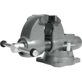Wilton Combination Pipe and Bench 3-1/2" Jaw Round Channel Vise with Swivel Base