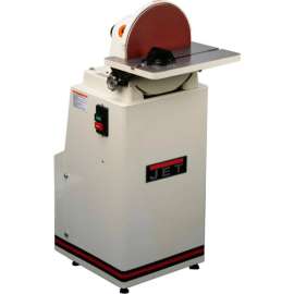 Jet 414602 J-4400A 12 Industrial Disc Finishing Machine, 115/230V, 1-Phase