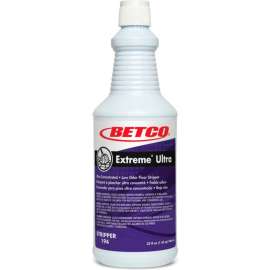 Betco Extreme Ultra Floor Stripper - 12/Case, 32 oz. Bottle - Pleasant, Amber - 1941200