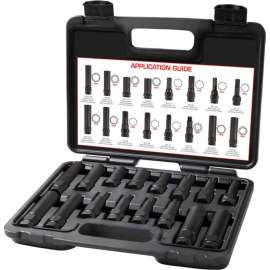 JS Products - Steelman 16pc Locking Lug Master Key Set - 78537