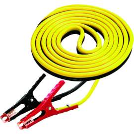 K-Tool International 12' Medium Duty Booster Cables, 8 Gauge, 400 Amp Clamps