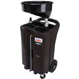 Lincoln Lubrication 26 Gallon Used Fluid Drain, Black Polyethylene - 3626