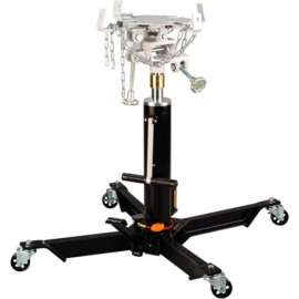 Omega 1000 Pound 2-Stage Telescoping Air/Lever Actuated Hydraulic Transmission Jack