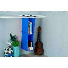 LockerMate Hanging Locker Shelf, Blue