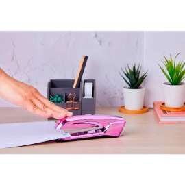 Bostitch Office Ascend Plastic Stapler, Metallic Purple