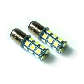 Race Sport 1157 5050 LED 18 Chip Bulbs, White, Pair