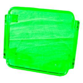 Race Sport Translucent 3x3" Protective Spotlight Cover, Green