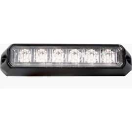 Race Sport 6-LED White IP68 Surface Mount Strobe