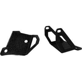 Race Sport 07-17 Jeep Wrangler Single 3x3" Spot Light Window Pillar Brackets