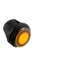 Race Sport Waterproof LED Rocker 12V/12A Switch, Yellow