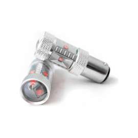 Race Sport 1157 BLAST Series Hi Power 30W CREE LED Replacement Bulbs, Pair, Red