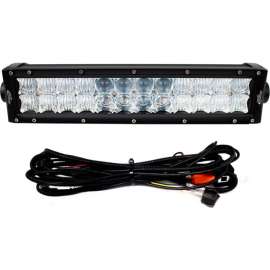 Race Sport Roadrunner Series 12.5" 72W SAE/DOT/EMARK Approved LED Light Bar w/ Harness