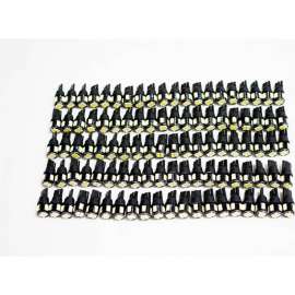 Race Sport 100-Pack of T10 6-LED 5630 Replacement Bulbs, White, 12-24VDC