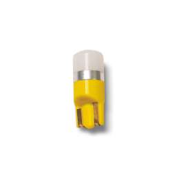 Race Sport T10 194 Short Bulb with Diffused Dome Cover, Amber