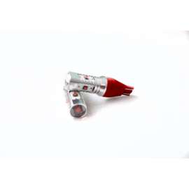 Race Sport T15 BLAST Series Hi Power 10W CREE LED Replacement Bulbs, Pair, Red