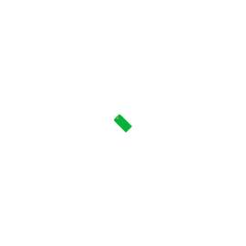 Global Industrial Shipping Tag, Pre Wired#1, 2-3/4"L x 1-3/8"W, Fluorescent Green, 1000/Pk