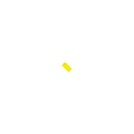 Global Industrial Shipping Tag #3, 3-3/4"L x 1-7/8"W, Fluorescent Yellow, 1000/Pack